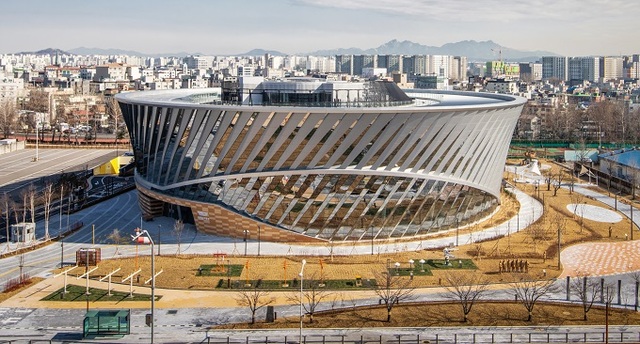 국립항공박물관 전경.