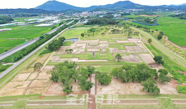 익산 왕궁리 유적.