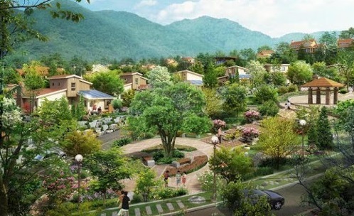 로하스타운 조감도.