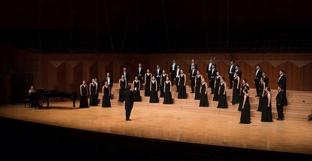 전주시립합창단 공연 모습.