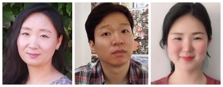 (왼쪽부터) 박진영·안준영·황유진 작가.