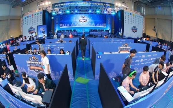 제11회 대통령배 e스포츠대회 모습.