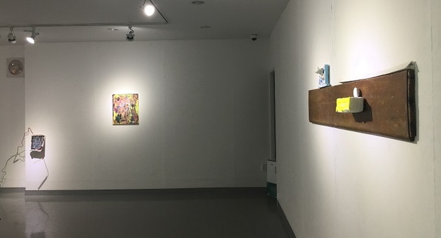 강상우 작가 성과보고전 모습.