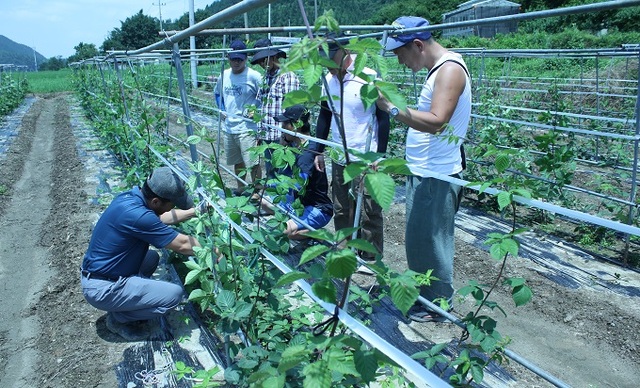 완주군 귀농·귀촌학교 교육 모습.