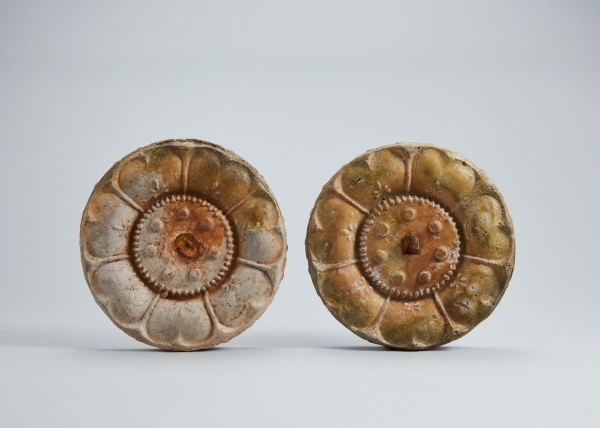 녹유 서까래기와