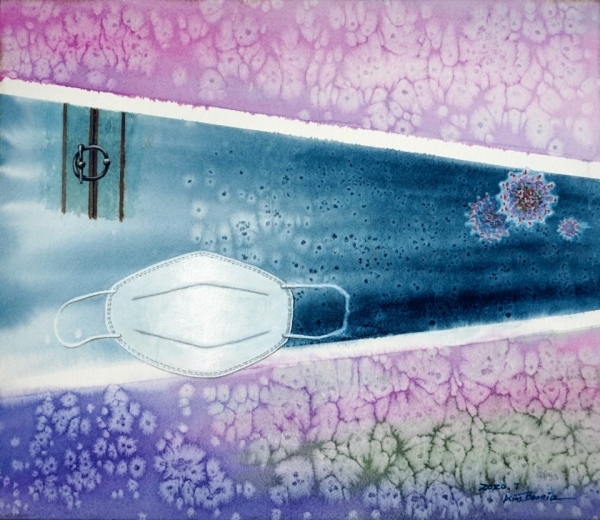 김분임 작품 '코로나 블루'