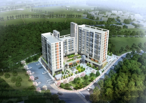 고창 LH고령자복지주택 조감도