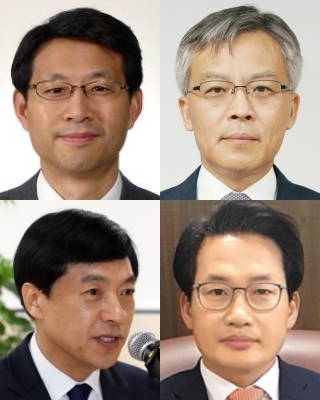 (왼쪽 위부터 시계방향) 배용원, 조남관, 심재철, 이성윤.