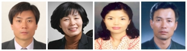 (왼쪽부터) 신임 이재송 전북교육연구정보원장, 서경주 장수교육장, 장명순 교육혁신과장, 정찬 인성건강과장.