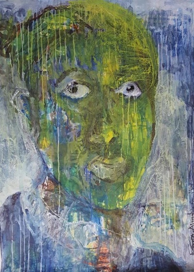 파르자나 우르미 작품 '자화상'(2016).