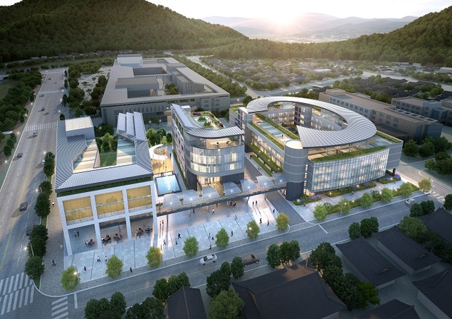 전주 무형유산 복합문화시설 조감도.