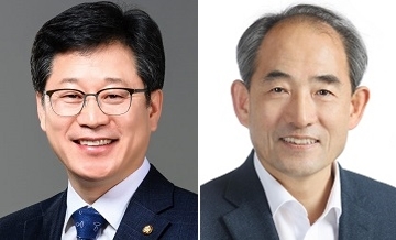 안호영 의원(왼쪽)과 윤준병 의원