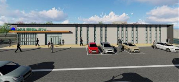 군산시 과학영농육종연구센터 조감도.