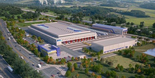 (주)다원시스 공장 조감도.