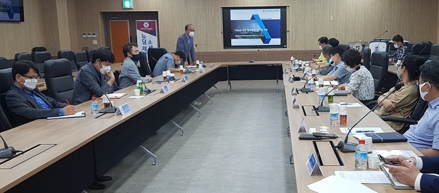 지난 8일 열린 ‘익산시-원광대학교 관·학 협력 릴레이 세미나’ 모습.