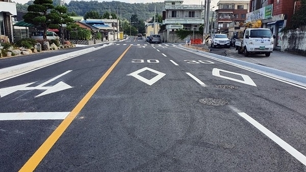 정읍시가 수성동 유성목공소~원불교정읍교당 140m 구간의 소방도로를 개통했다.
