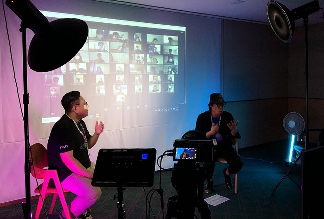 온라인으로 진행한 소리천사 발대식.