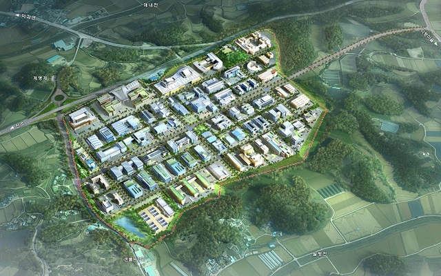 남원 사매 일반산업단지 조성사업 조감도.
