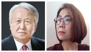 김계식 시인과 정연정 시인.