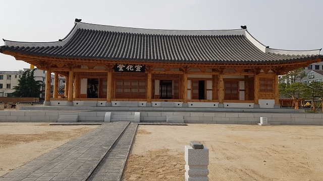 복원된 전라감영 선화당 모습.