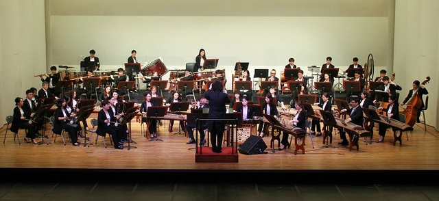 전북도립국악원 관현악단.