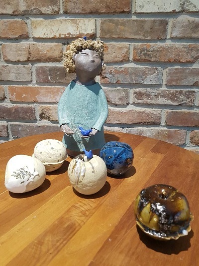 이정훈 작품 '진심으로 사과(沙果)드립니다'.