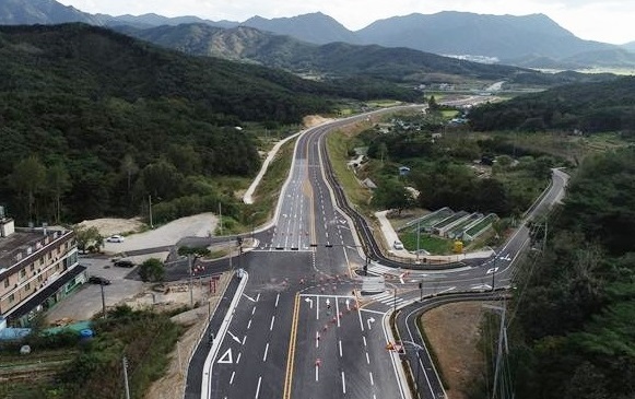 정읍시 첨단산업단지 연결도로(전북과학대학교~국도 1호선 신월교차로)