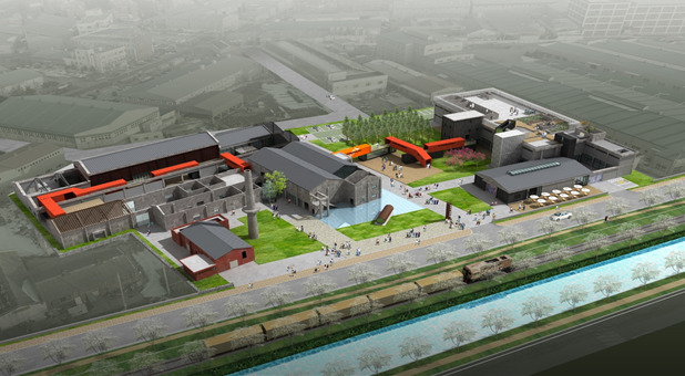 팔복예술공장 예술교육 체험공간 조감도.