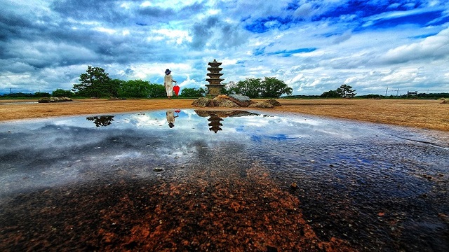 문화재청장상(대상) 수상작 김도기 '1,000년 앞에서!'