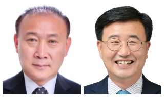 소완섭 위원장과 유의식 위원장.