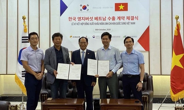 임실에 있는 버섯 생산업체 버섯고향은 최근 베트남 수출 계약을 맺었다.