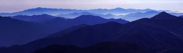 Jirisan 2024,70x240cm, Archival Pigment Print on Hanji, 2020