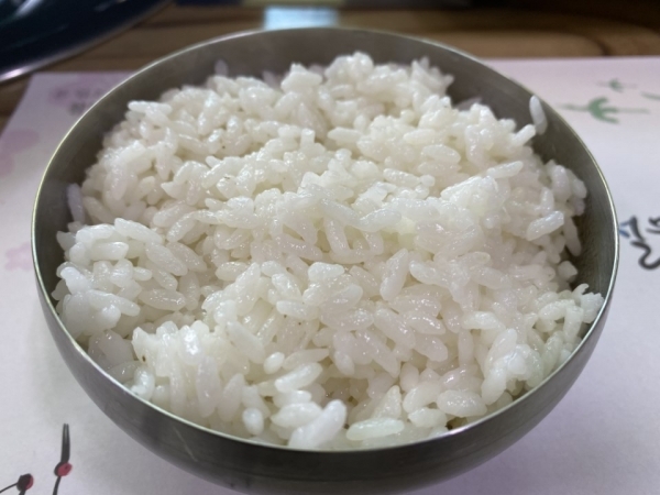 철원 오대쌀로 지은 밥
