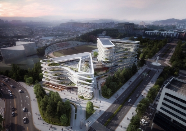 한남대 혁신허브 조감도