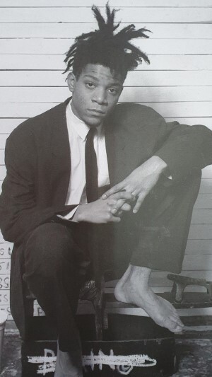 장 미쉘 바스키아(1960-1988). 뉴욕 거리의 낙서화가로서 두각을 나타내어 세계적인 예술가로 촉망을 받았으나 28세의 나이로 요절하였다.