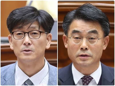(왼) 서윤근 의원 / (오) 박선전 의원