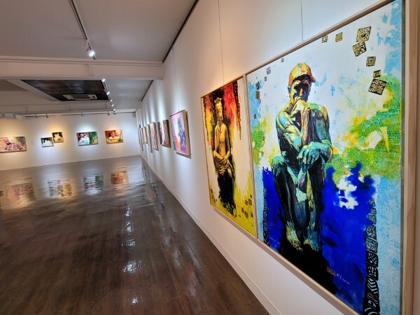 하울 정미경 작품전시 모습