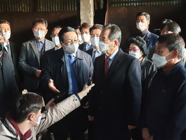 정세균 국무총리 장점마을 방문