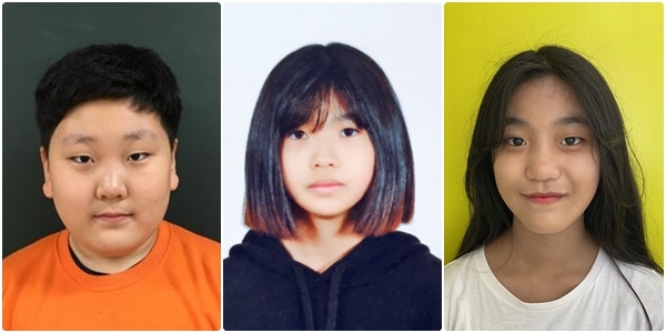(왼쪽부터) 조조윤(전주서원초5), 강민경(부안초6), 주영은(신태인초6) 청소년
