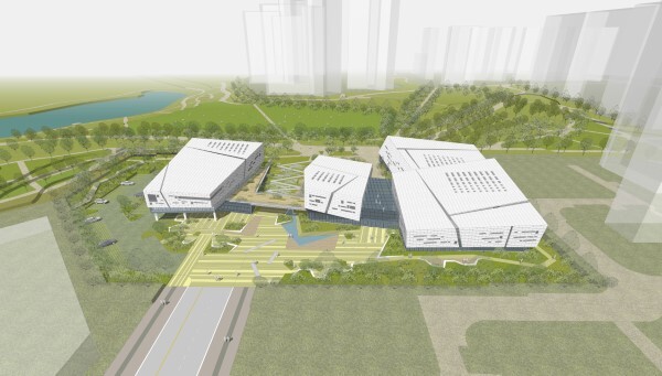 길종합건축사사무소의 '마실나루' 조감도