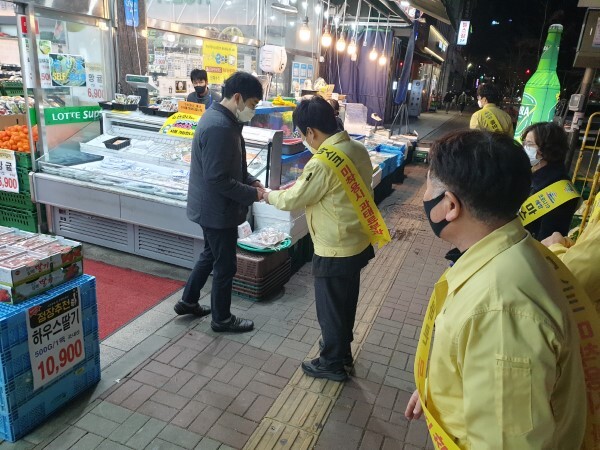 27일 익산시 모현동 신시가지 일대  방역수칙 현장점검