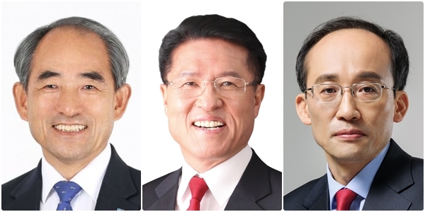 (왼쪽부터) 윤준병·정운천·추경호 의원