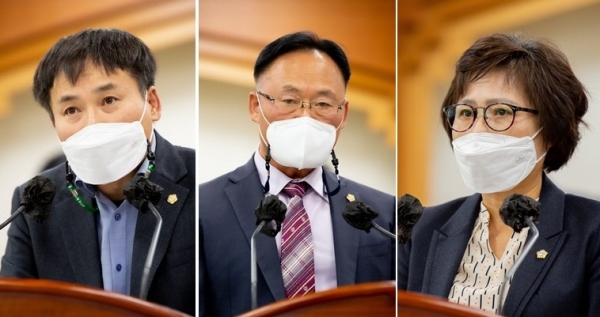 오상민·박두기·김영자 의원