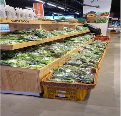 전주 호성동 소재 진안군로컬푸드 전경