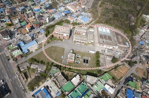 군산 조촌동 제 2정수장