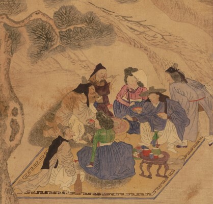 「야연」 조선시기 작자미상, 국립중앙박물관 소장