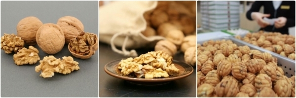 천안 호두와 호두과자 포장 모습