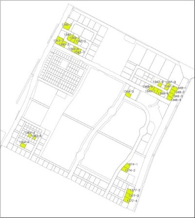 전주 만성지구 공급 현황도