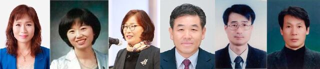 왼쪽부터 양서연 서기관, 김현주 서기관, 김명희 서기관, 김인수 서기관, 조창근 서기관, 박성현 서기관