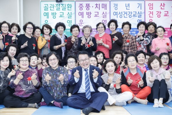 정헌율 익산시장 보건소 방문